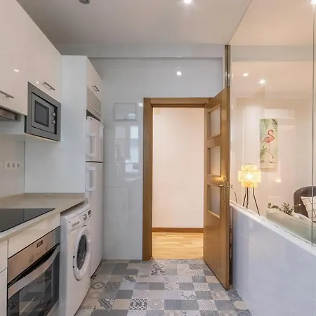 アパート Espacioso Y Acogedor En El Centro Azkuna