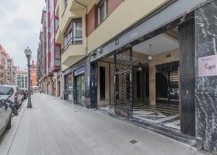 Espacioso Y Acogedor En El Centro Azkuna Апартаменты *