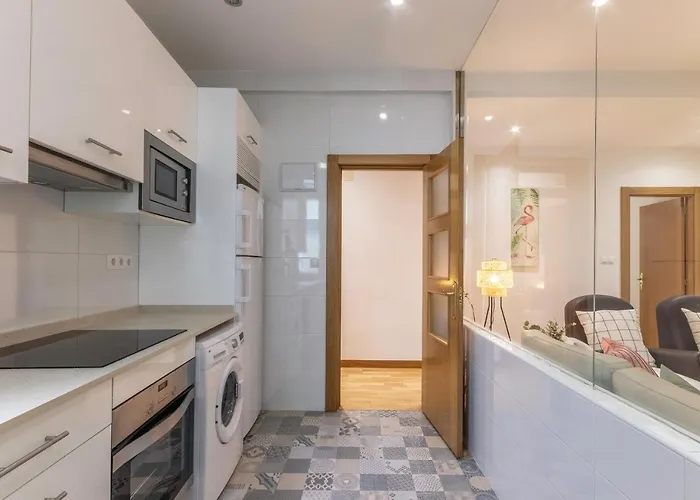 Apartament Espacioso Y Acogedor En El Centro Azkuna